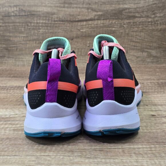 Nike React Pegasus Trail 4 Men\'s 11 Black Vivid Purple Green Shoes (DJ6158-003) main image 6